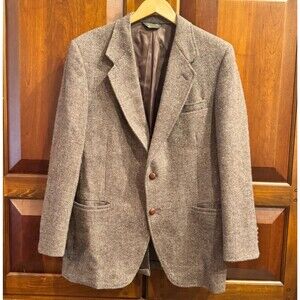 Vintage Kuppenheimer Men's Harris Tweed 100% Scottish Wool Sport Coat 42R